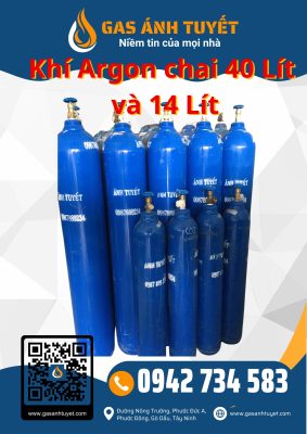 Cung cấp Khí Argon tại Khu Kinh Tế Cửa Khẩu Mộc Bài