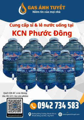 Cung cấp nước uống tại KCN Phước Đông