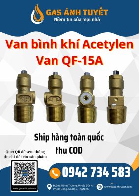 Van bình khí Acetylen - Van QF-15A
